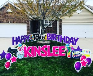 birthday signs cass county